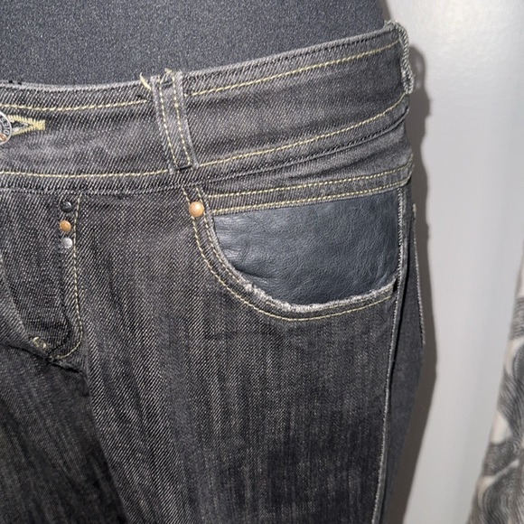 Diesel Boot Cut Stretch Rocket Black Wash Jeans - Picture 2 of 13